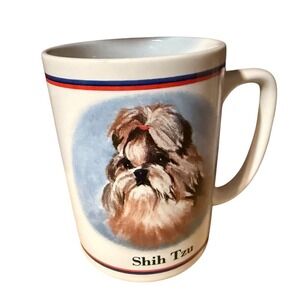 Ceramic Coffee Mug Tea Cup SHIH TZU Puppy Dog Portraits R. Maystead Papel Design